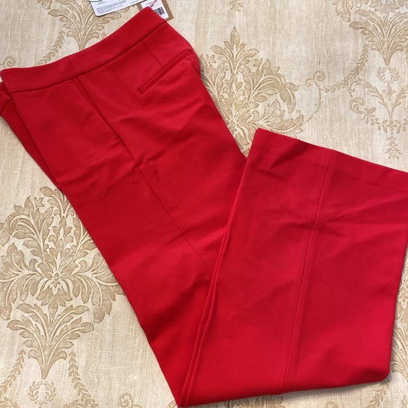 🇬🇧 NWT Boden Westbourne Jersey Pants in Red Hot Pepper 2R - Picture 6 of 7